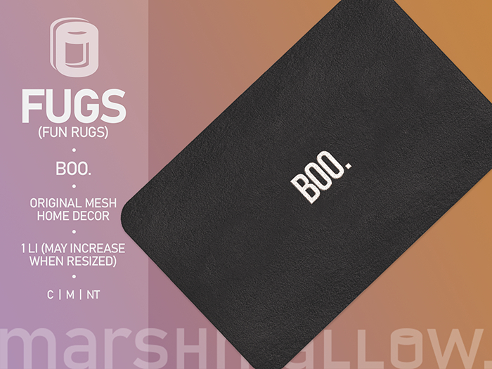 marshmallow. FUGS - Boo