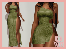 Rosary. Jen . Dress Green
