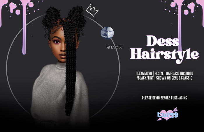 TWIG$: Dess Hairstyle [UNPACKER]