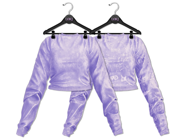 Loki - Blake Washed Sweatshirt - Lavender