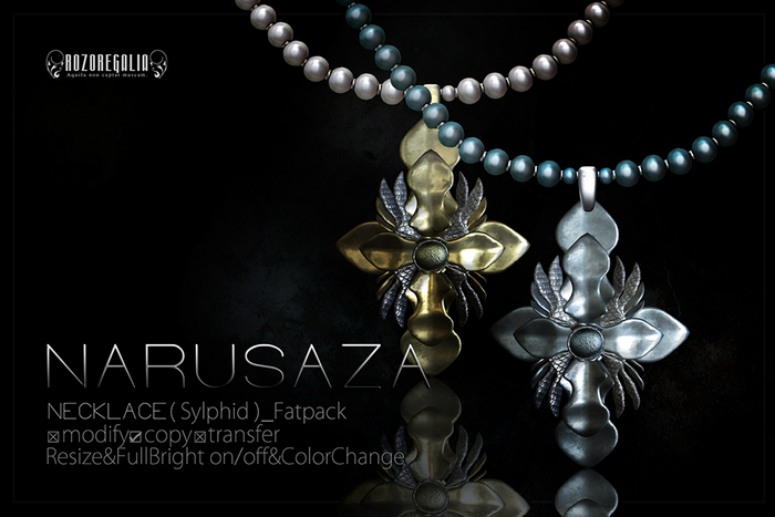ROZOREGALIA_NARUSAZA*NECKLACE(Sylphid)_Fatpack