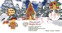 Nala Design - Chocolate Waffles House and Decor Mesh