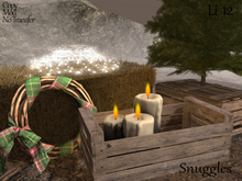 Winter Hay Stack by Snuggles Boxed