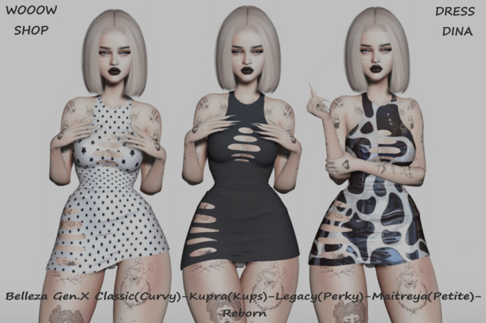 WOOOW SHOP DRESS DINA
