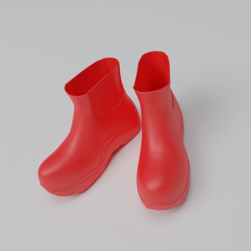Gallery - Puddle Boots "Red".