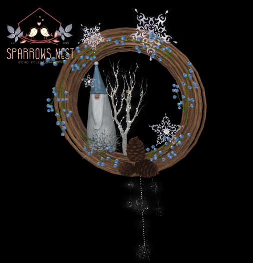 SN-BLUE WREATH GONKERS