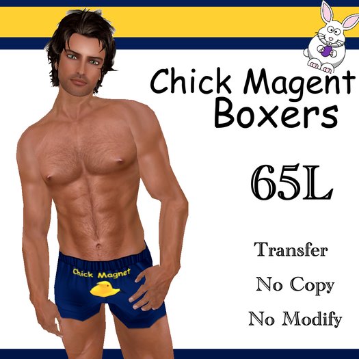 Short & Sweet Chick Magnet Boxer Shorts