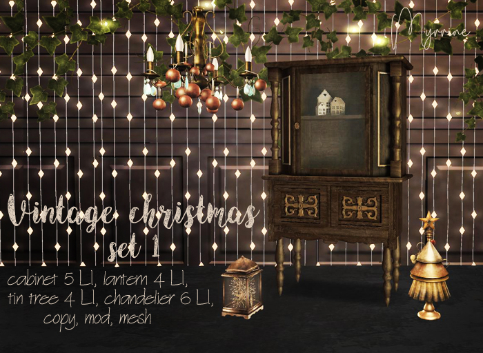 Vintage christmas - set 1