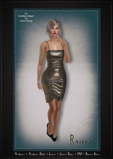 LUZ - Raissa gold - box