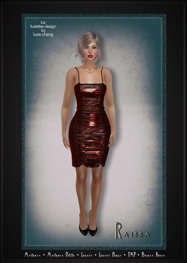 LUZ - Raissa crimson - box