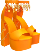 May24 - Belle Heels Orange - Maitreya, Legacy, Perky, Inithium Kupra, Ebody Reborn, Kalhene Erika