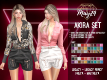 May24 - Akira Set - Maitreya, Legacy, Legacy Perky, Belleza Freya