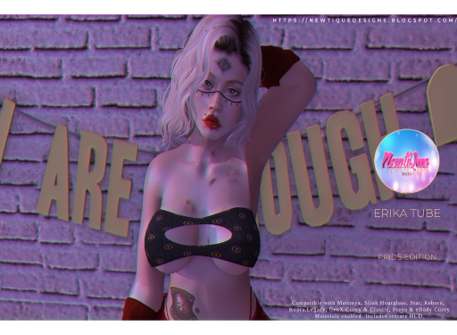 NewtiQue Erika Tube PRIDE Version FATPACK