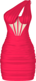 May24 - Vanessa Dress Hot Pink - Maitreya, Legacy, Legacy Perky, Belleza Freya, Ebody Reborn
