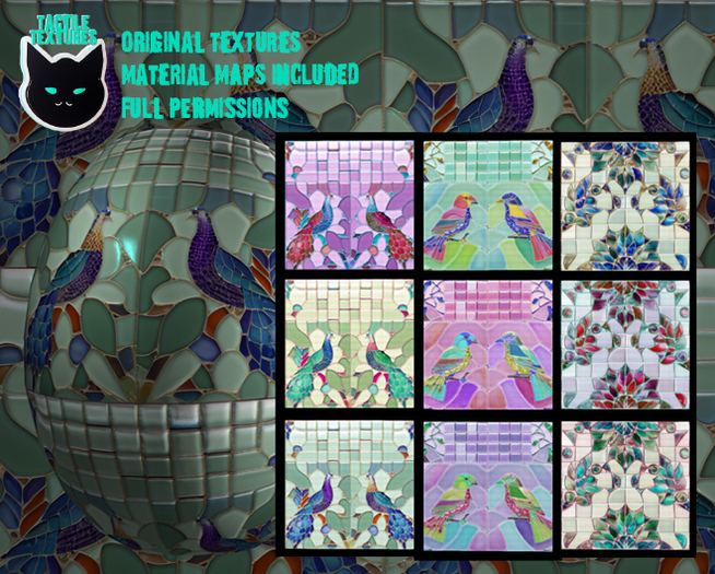 ::T:: Materials Texture: Glass Tiles Fullpack (15% off)