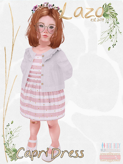 ~Lazo - Capri Dress - FATPACK