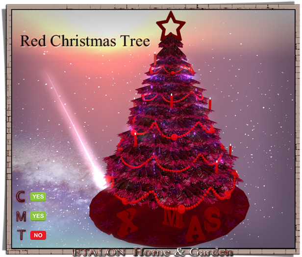 ETALON H&G - Red Christmas Tree