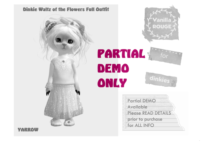 Partial DEMO Dinkie Waltz of the Flowers - YARROW (rez)