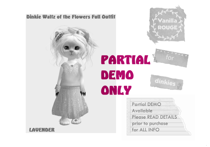 Partial DEMO Dinkie Waltz of the Flowers - Lavender (rez)
