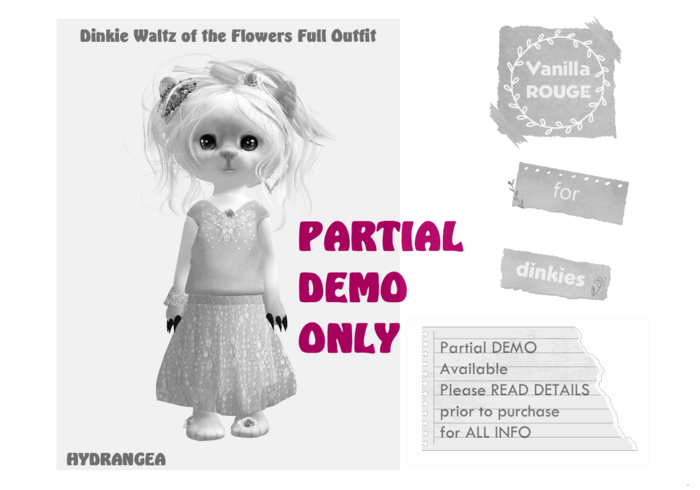 Partial DEMO Dinkie Waltz of the Flowers - HYDRANGEA (rez)
