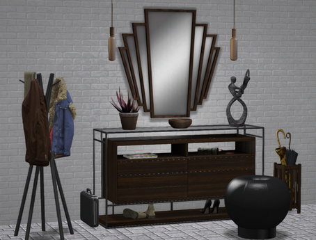 Second Life Marketplace - F011 Hallway set Camela