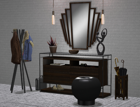 Second Life Marketplace - F011 Hallway set Camela