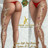 Kris Tattoo - XMAS LEFT LEG - BOM #1