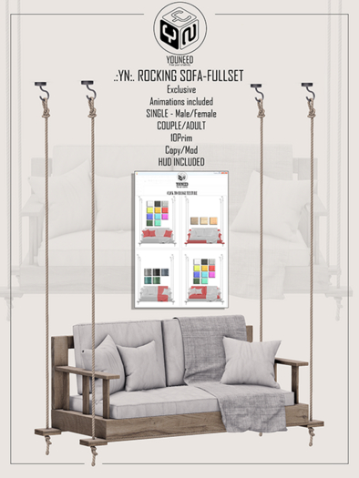 .:YN:. Rocking sofa Fullset 