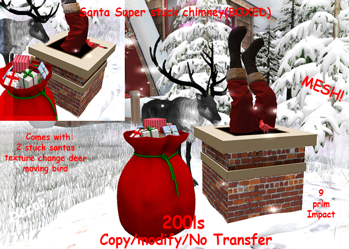 Santa Super stuck chimney(BOXED)