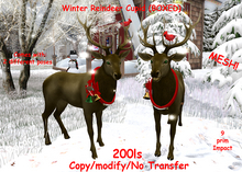 Winter Reindeer Cupid (BOXED)