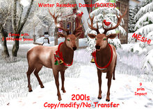 Winter Reindeer Dancer(BOXED)