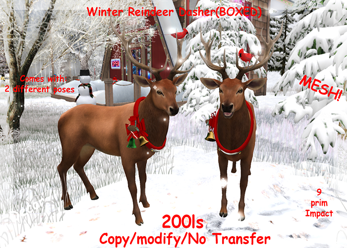 Winter Reindeer Dasher(BOXED)