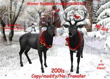 Winter Reindeer Prancer(BOXED)