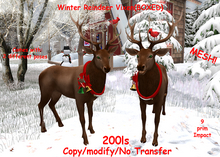 Winter Reindeer Vixen(BOXED)