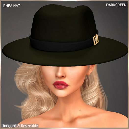 SAS - Rhea DarkGreen Hat