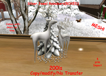 Silver Jewel Reindeers(BOXED)