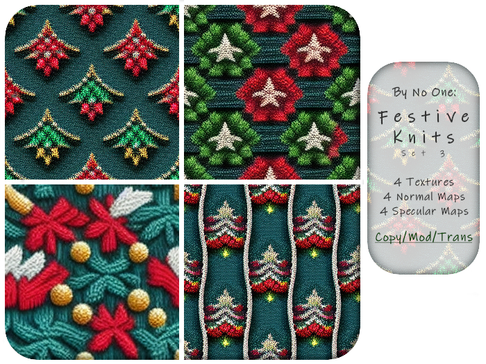 By No One: Festive Knits Set Three