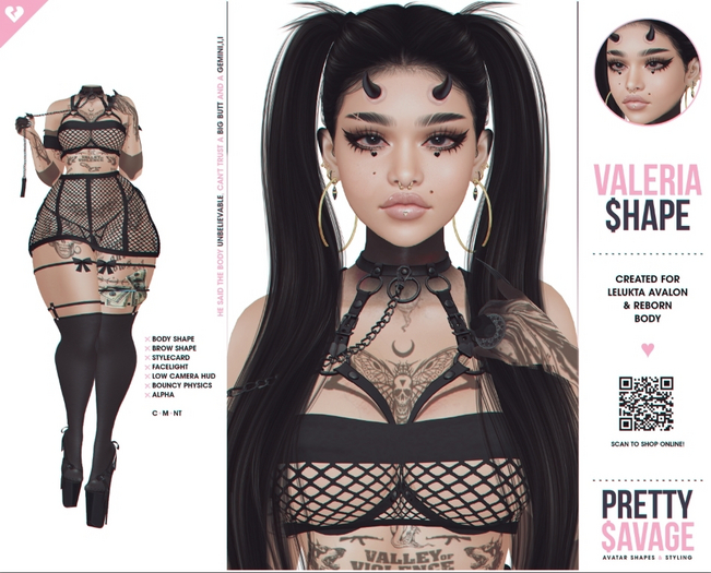 Pretty$avage - Valeria Shape