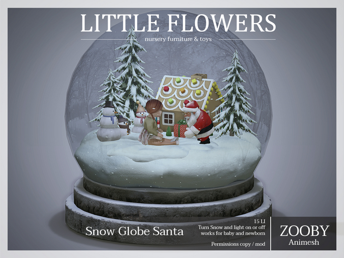 Christmas Snowglobe-Santa
