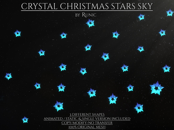 .: Runic :. Crystal Christmas Star Sky