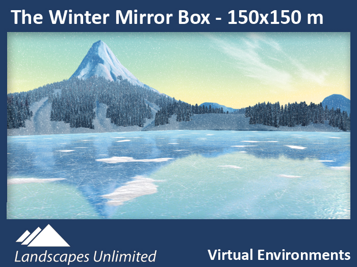 THE MIRROR BOX 2.0 WINTER - 150x150m