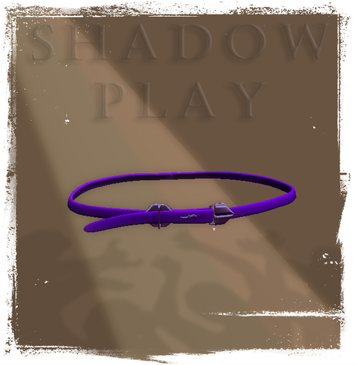 Shadow Play Designs - Belt 02.0 purple