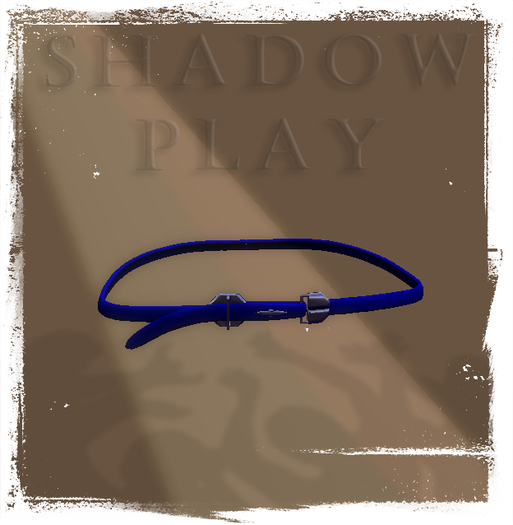 Shadow Play Designs - Belt 03.0 blue