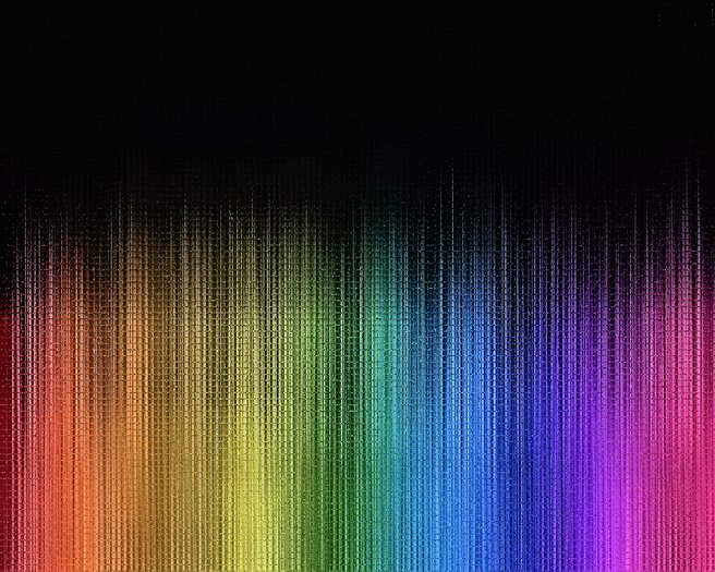 Rainbow rug