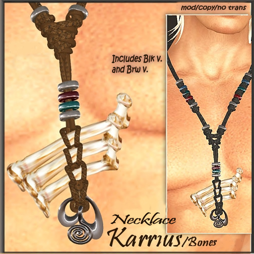 Necklace Karrius BONES T.E.D./2 col
