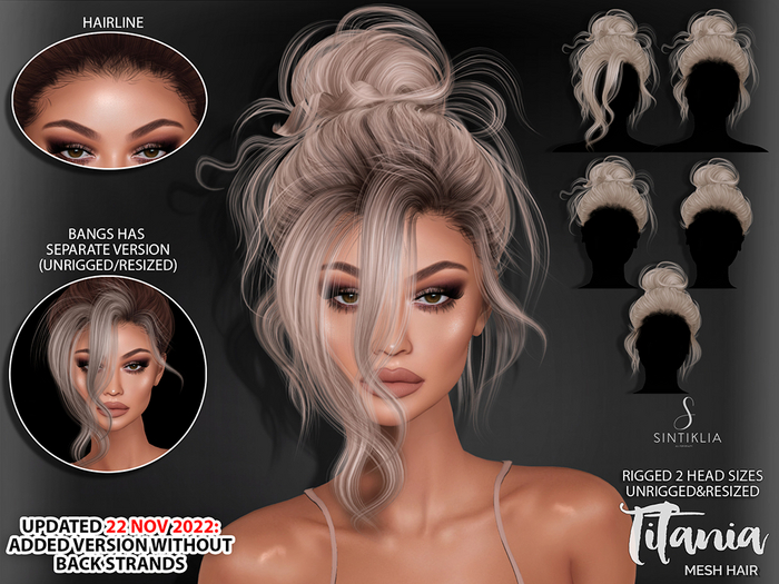Sintiklia - Hair Titania - Reds