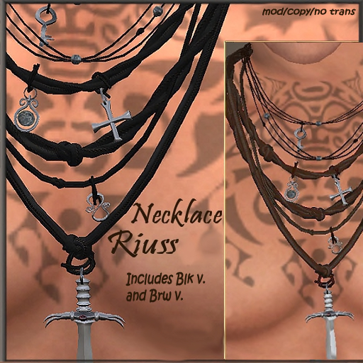 Necklace Riuss T.E.D. /2 col