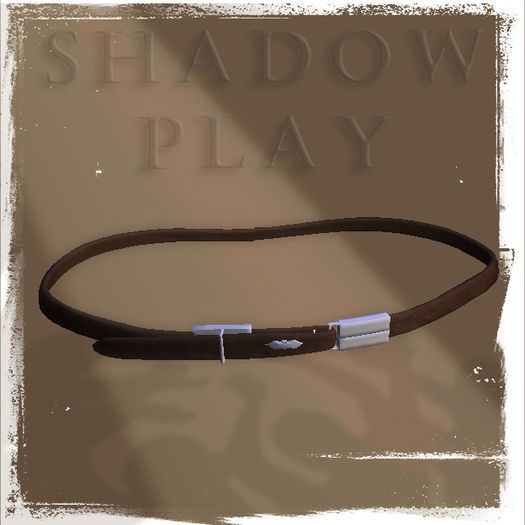 Shadow Play Designs - Belt 04.0 leather brown