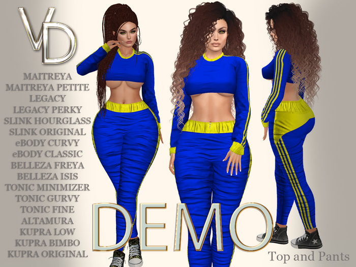 VD #028 Set Blue Yellow DEMO 