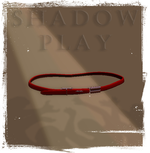 Shadow Play Designs - Belt 4.0 red